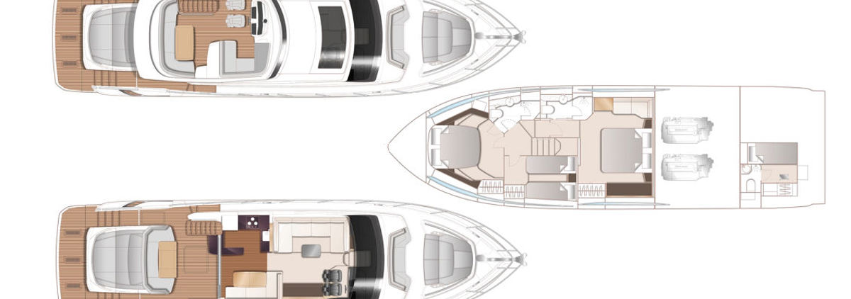 Princess Yachts plan