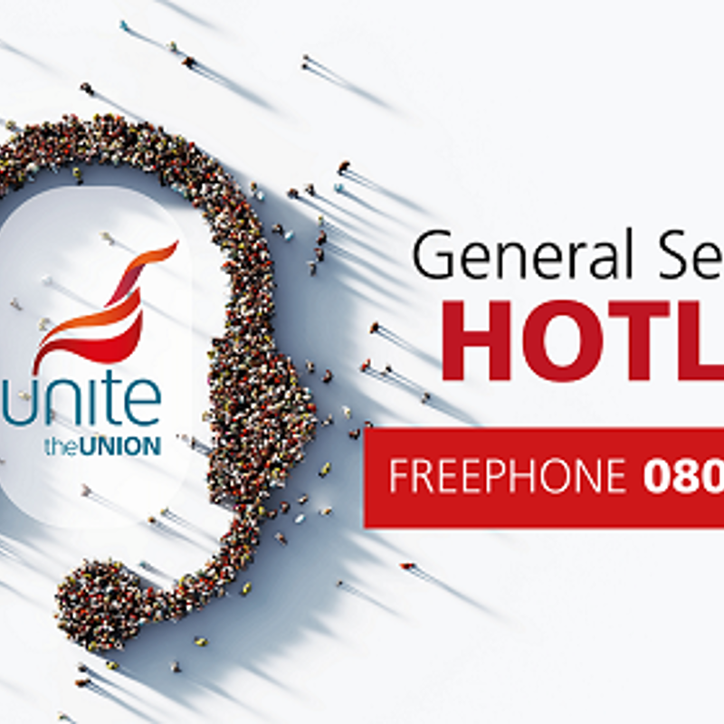 Unite general secretary hotline