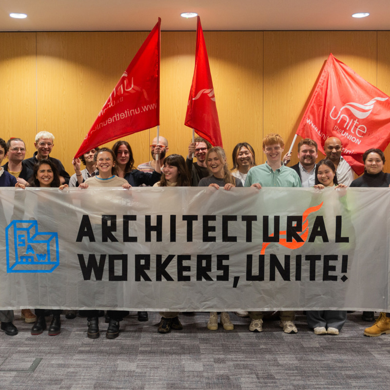 Architectural workers organise to open first ever Unite union branch