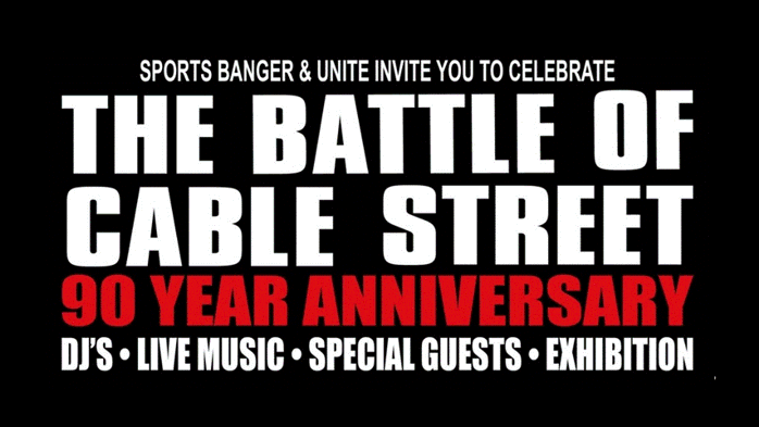 Cable Street gig animation